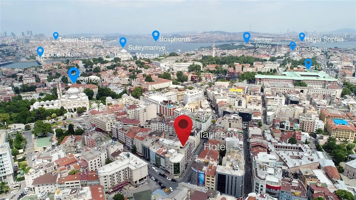 Marinem Hotel Istanbul location